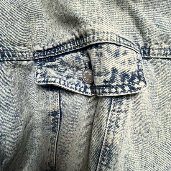 Forever 21+ Denim Jacket with Sherp Collar Size 1X NWT - Picture 6 of 10